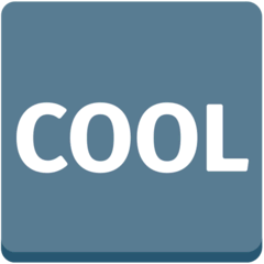 🆒 COOL Button Emoji in Mozilla Browser