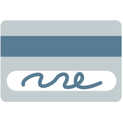 Cartão de crédito Emoji Mozilla