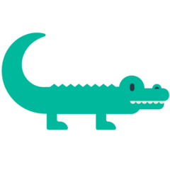 Crocodile Emoji in Mozilla Browser