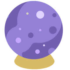 Хрустальный шар Эмодзи в браузере Mozilla
