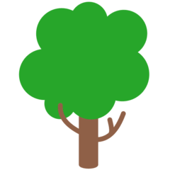 🌳 Deciduous Tree Emoji in Mozilla Browser
