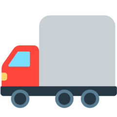 Delivery Truck Emoji in Mozilla Browser