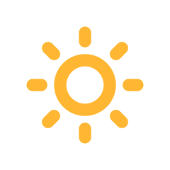 Simbolo luminosità minima Emoji Mozilla