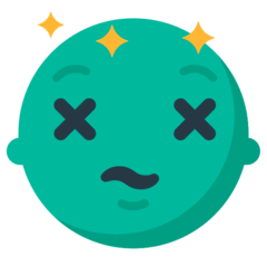 Benommenes Gesicht Emoji Mozilla