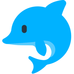 Дельфин Эмодзи в браузере Mozilla