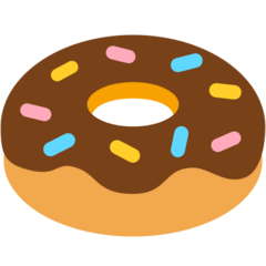 Пончик Эмодзи в браузере Mozilla