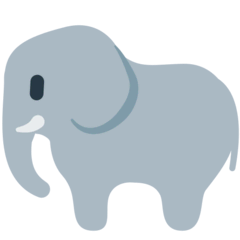 🐘 Слон Эмодзи в браузере Mozilla