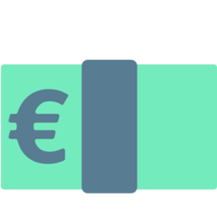 Billetes de euro Emoji Mozilla