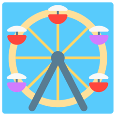 Ferris Wheel Emoji in Mozilla Browser