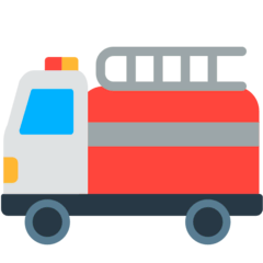 Carro dos bombeiros Emoji Mozilla