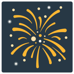 🎆 Fireworks Emoji in Mozilla Browser
