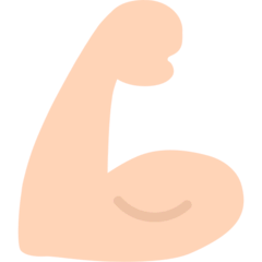 Flexed Biceps Emoji in Mozilla Browser