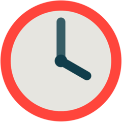 🕓 Four O’clock Emoji in Mozilla Browser