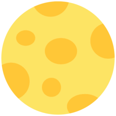 Luna llena Emoji Mozilla