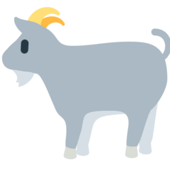 🐐 Goat Emoji in Mozilla Browser