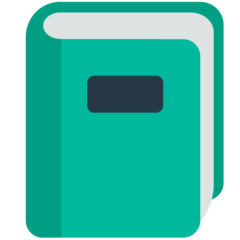 📗 Libro di testo verde Emoji su Mozilla