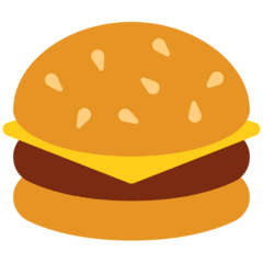 Гамбургер Эмодзи в браузере Mozilla