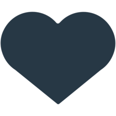 Corazón de baraja de cartas Emoji Mozilla