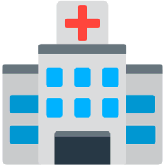 Hospital Emoji in Mozilla Browser