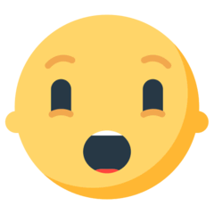 Cara surpreendida Emoji Mozilla