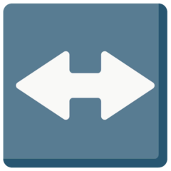 Freccia sinistra-destra Emoji Mozilla