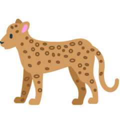 Леопард Эмодзи в браузере Mozilla