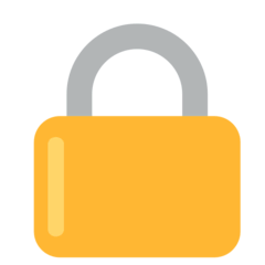 🔒 Verschlossenes Schloss Emoji auf Mozilla