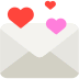 Love Letter Emoji in Mozilla Browser