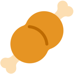 Carne con hueso Emoji Mozilla