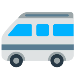 Minibus Emoji in Mozilla Browser