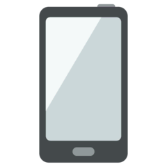 Мобильный телефон Эмодзи в браузере Mozilla