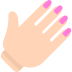 Лак для ногтей Эмодзи в браузере Mozilla