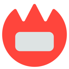 Placa de identificación Emoji Mozilla