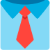 Hemd mit Krawatte Emoji Mozilla
