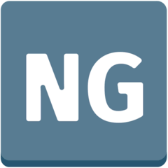 🆖 Symbole anglais signifiant «pas bien» Émoji sur Mozilla