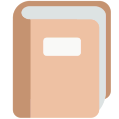 Caderno com capa decorativa Emoji Mozilla