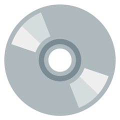 Optical Disk Emoji in Mozilla Browser