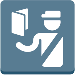 Passport Control Emoji in Mozilla Browser