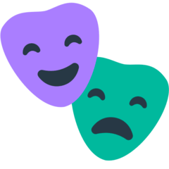 🎭 Performing Arts Emoji in Mozilla Browser