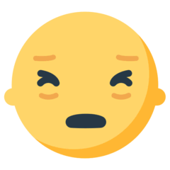 😣 Leidendes Gesicht Emoji auf Mozilla