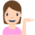 Person am Informationsschalter Emoji Mozilla