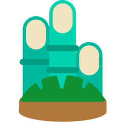 Pine Decoration Emoji in Mozilla Browser