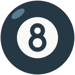 🎱 Pool 8 Ball Emoji in Mozilla Browser
