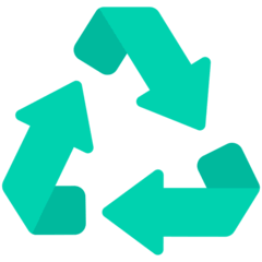 Símbolo de reciclagem on Mozilla