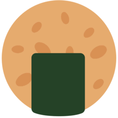 🍘 Rice Cracker Emoji in Mozilla Browser