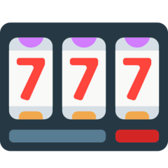Slot Machine Emoji in Mozilla Browser