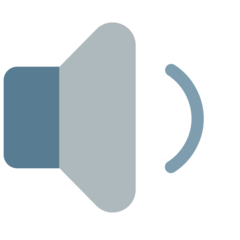 🔉 Lautsprecher mit mittleren Schallwellen Emoji auf Mozilla