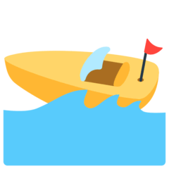 🚤 Скоростная лодка Эмодзи в браузере Mozilla