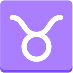 Знак зодиака Телец Эмодзи в браузере Mozilla
