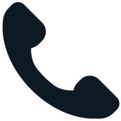 Телефонная трубка Эмодзи в браузере Mozilla